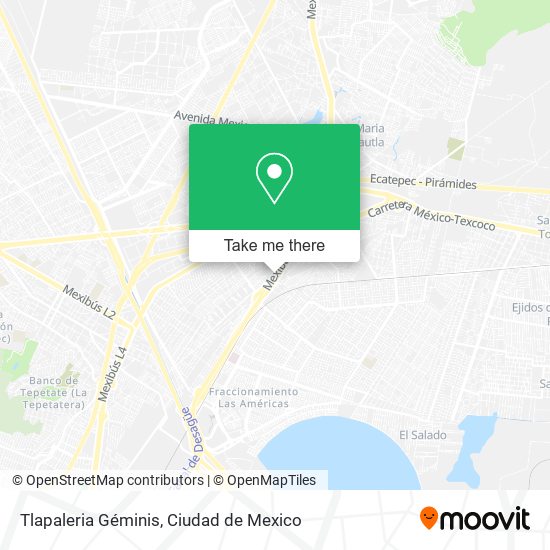 Mapa de Tlapaleria Géminis