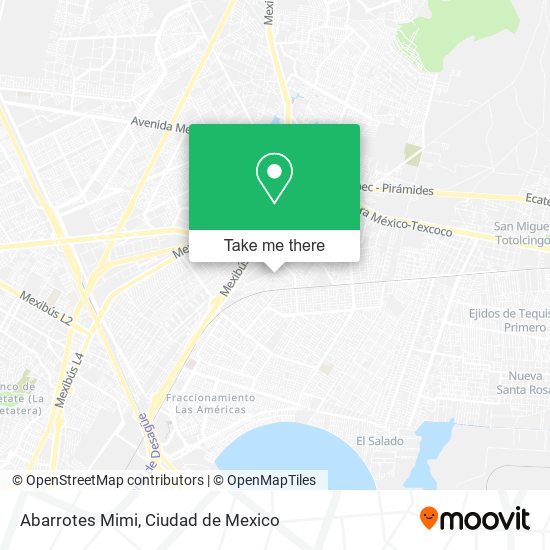Abarrotes Mimi map