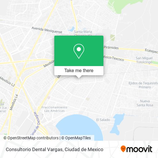 Mapa de Consultorio Dental Vargas