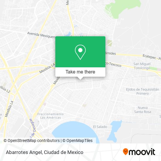 Mapa de Abarrotes Angel