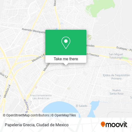 Mapa de Papeleria Grecia