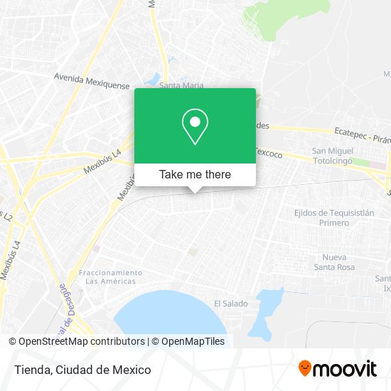 Mapa de Tienda