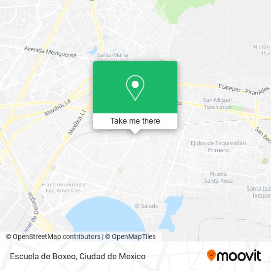 Escuela de Boxeo map