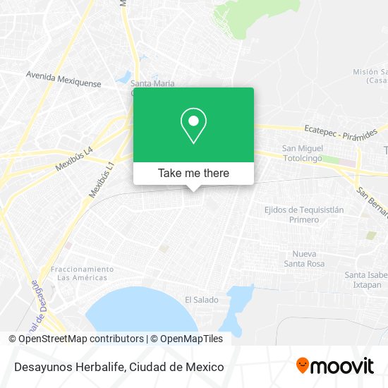 Desayunos Herbalife map