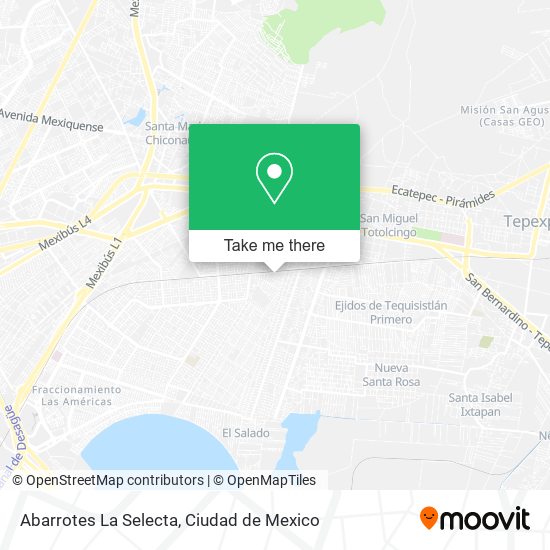 Abarrotes La Selecta map