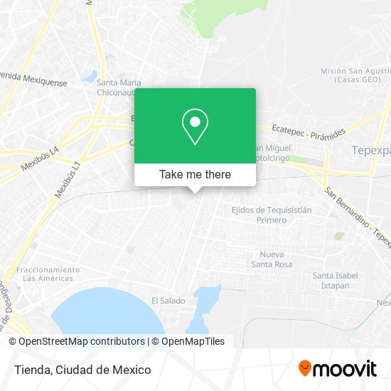 Tienda map