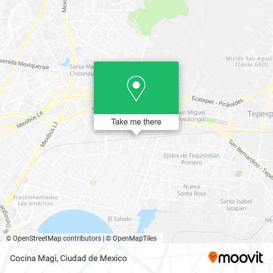 Mapa de Cocina Magi