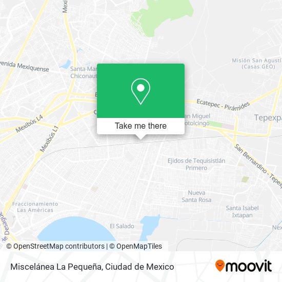 Miscelánea La Pequeña map