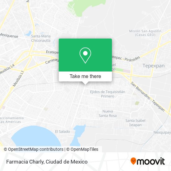 Mapa de Farmacia Charly