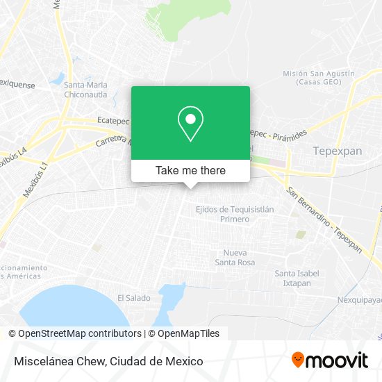 Miscelánea Chew map