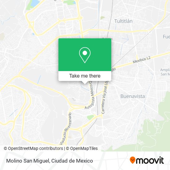 Mapa de Molino San Miguel