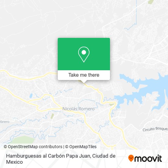 Hamburguesas al Carbón Papa Juan map