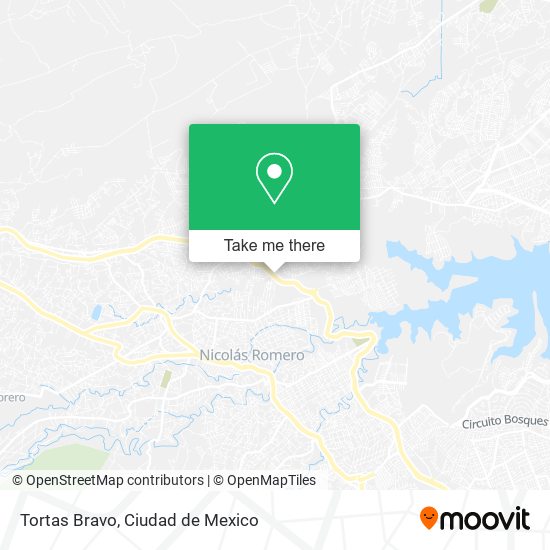 Tortas Bravo map