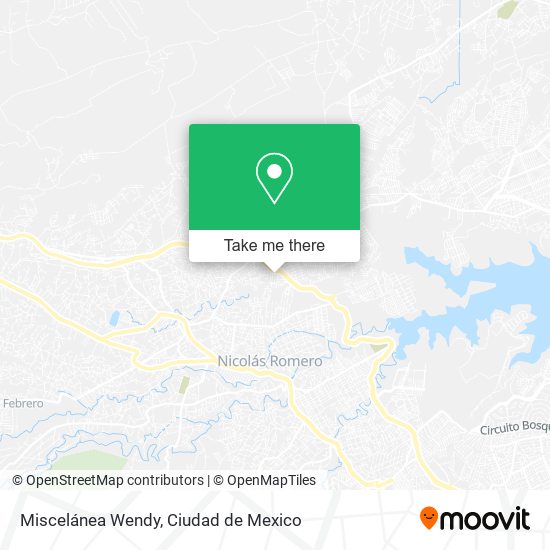 Mapa de Miscelánea Wendy