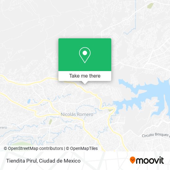 Tiendita Pirul map