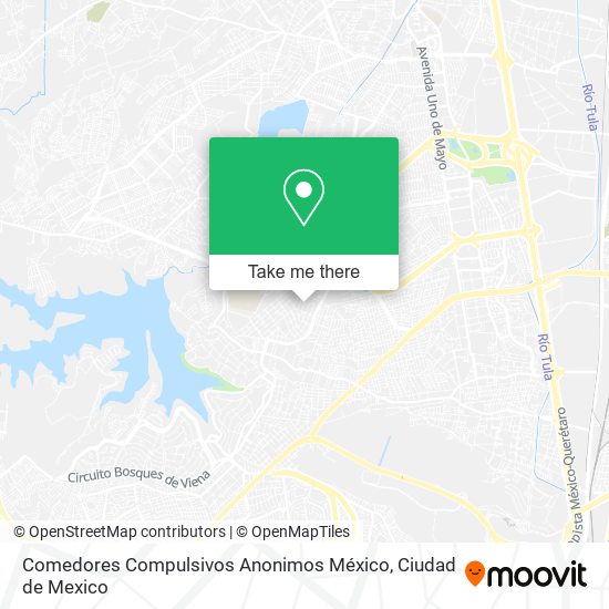Mapa de Comedores Compulsivos Anonimos México