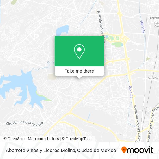 Abarrote Vinos y Licores Melina map