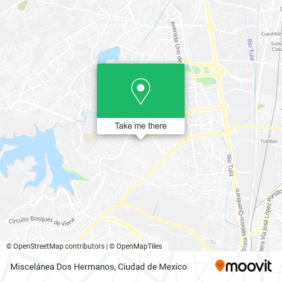 Miscelánea Dos Hermanos map