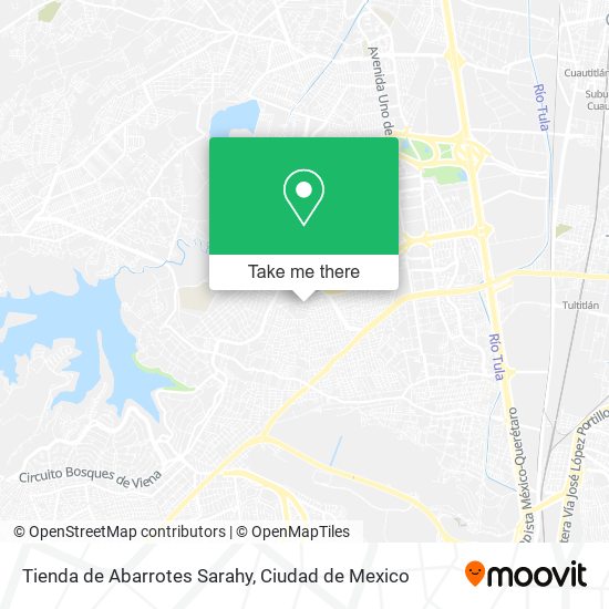 Mapa de Tienda de Abarrotes Sarahy