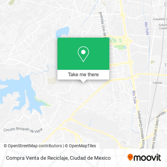 Mapa de Compra Venta de Reciclaje