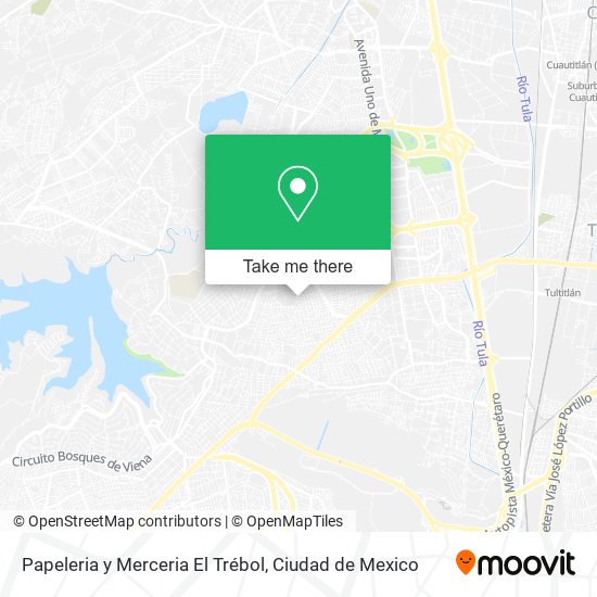 Papeleria y Merceria El Trébol map