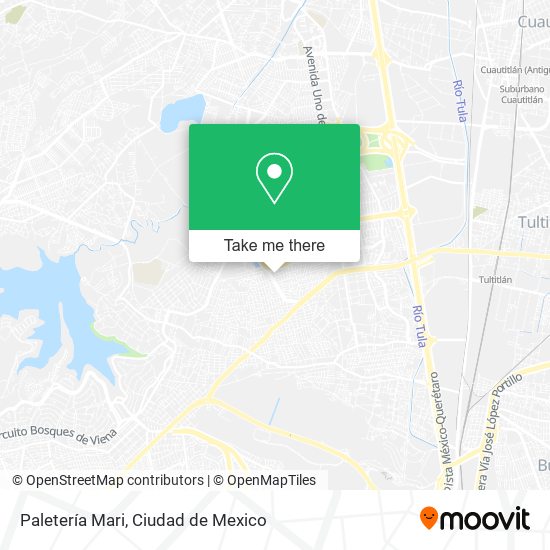 Paletería Mari map