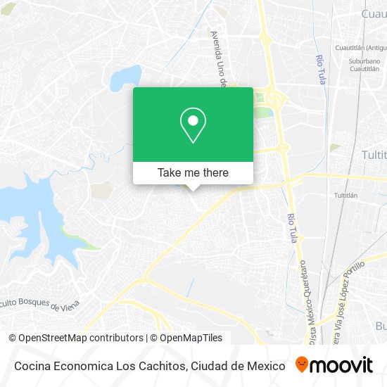 Mapa de Cocina Economica Los Cachitos