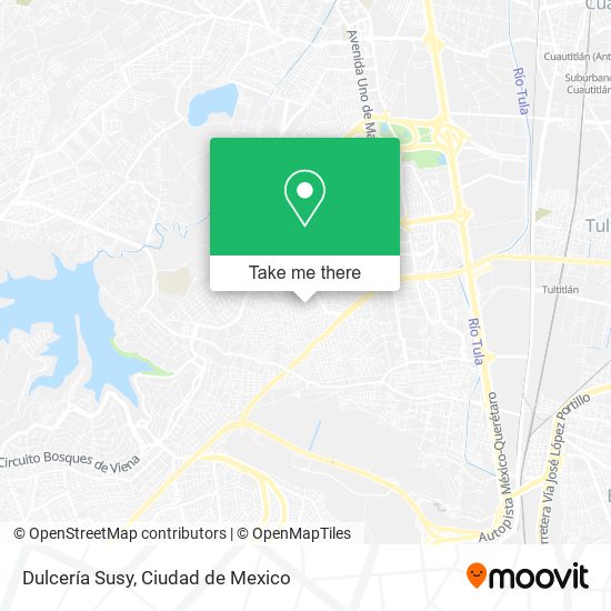 Dulcería Susy map