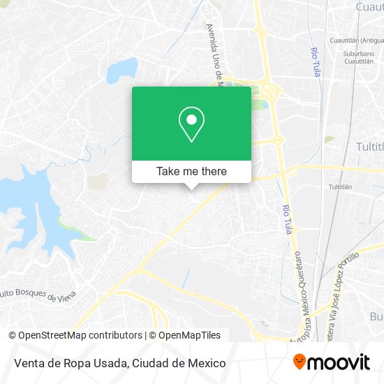 Mapa de Venta de Ropa Usada