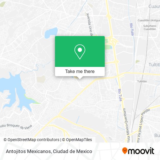 Antojitos Mexicanos map