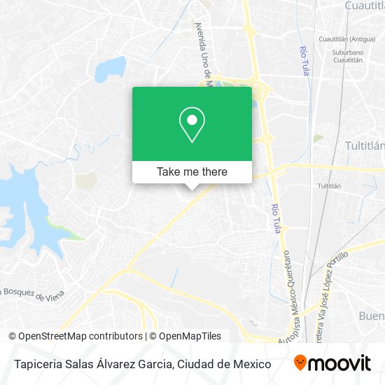 Mapa de Tapiceria Salas Álvarez Garcia