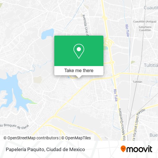 Papelería Paquito map