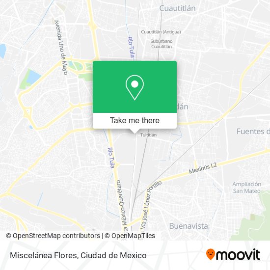 Miscelánea Flores map
