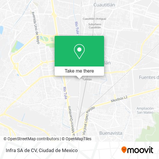 Mapa de Infra SA de CV