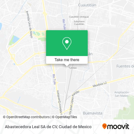 Abastecedora Leal SA de CV map