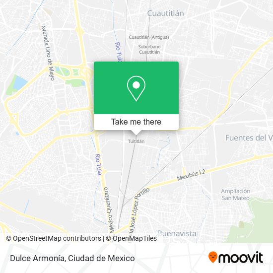 Dulce Armonía map