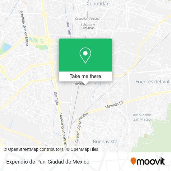 Expendio de Pan map