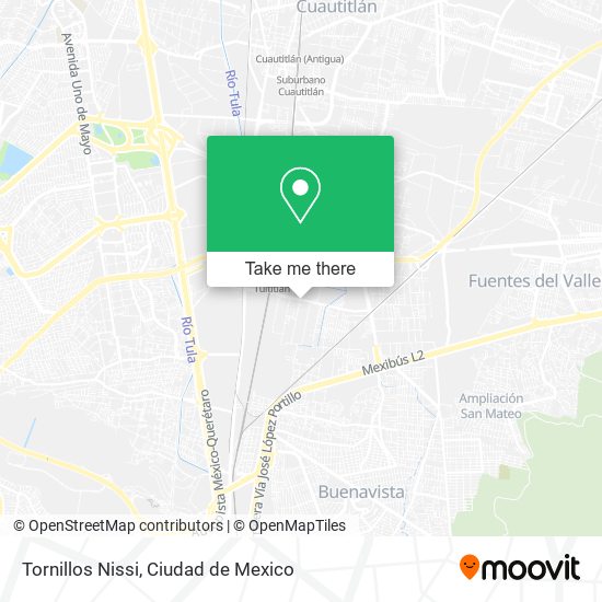 Tornillos Nissi map