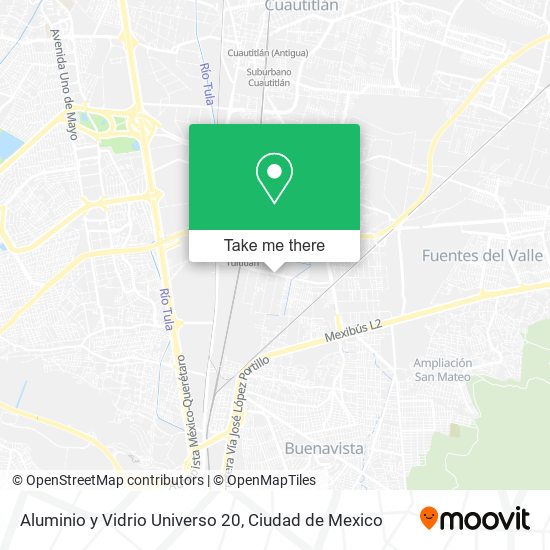 Mapa de Aluminio y Vidrio Universo 20