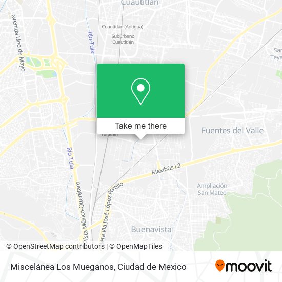 Mapa de Miscelánea Los Mueganos