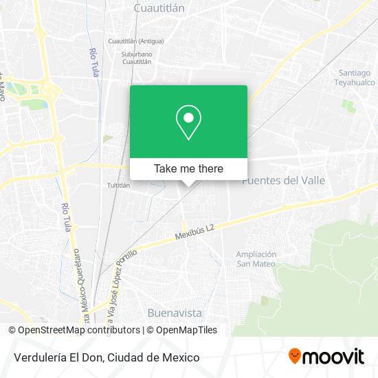 Verdulería El Don map