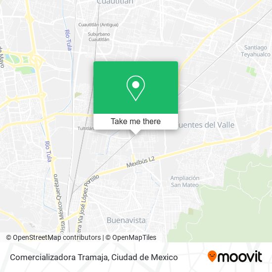 Comercializadora Tramaja map