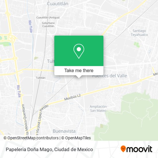 Mapa de Papeleria Doña Mago