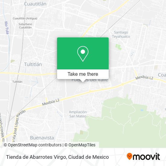 Tienda de Abarrotes Virgo map