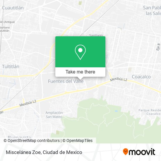Mapa de Miscelánea Zoe