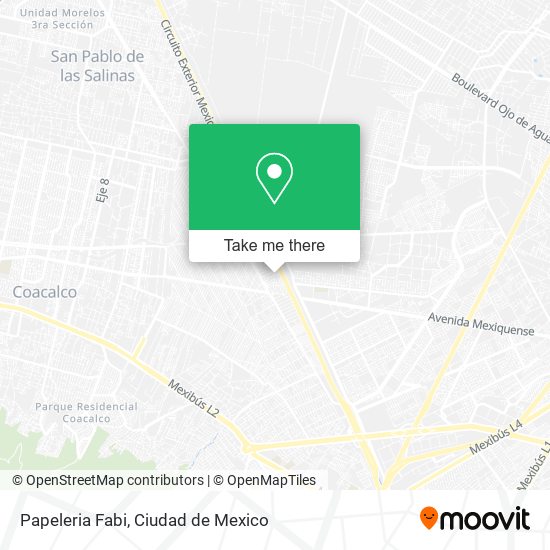 Papeleria Fabi map