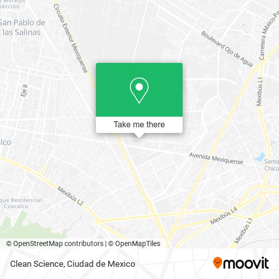 Mapa de Clean Science