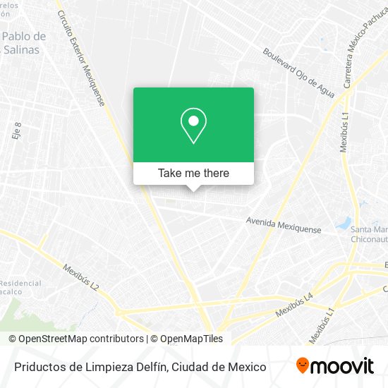 Priductos de Limpieza Delfín map