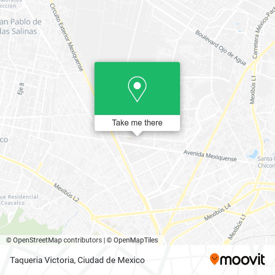 Taqueria Victoria map