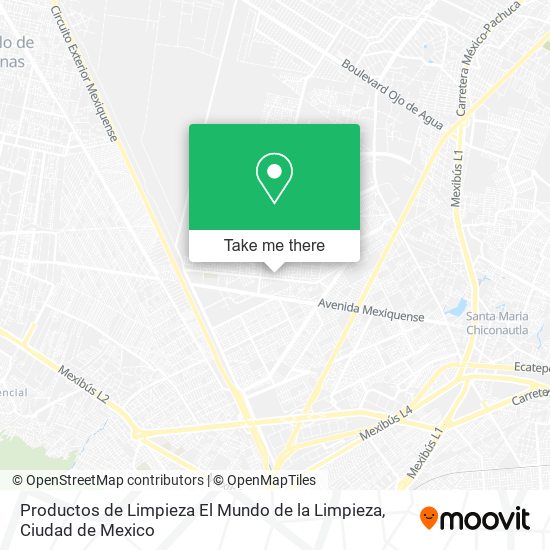 Productos de Limpieza El Mundo de la Limpieza map